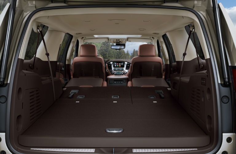 2016 Chevy Suburban cargo space to second row seat