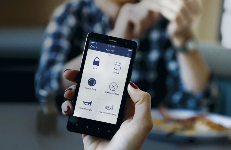 how do I lock my car from my phone?