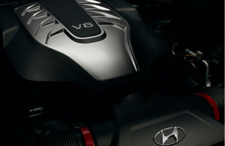 2016 hyundai genesis with V8 engine
