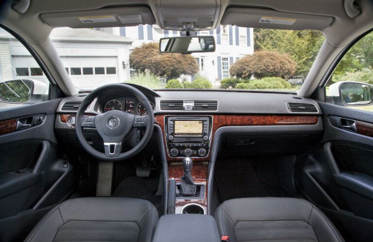 pre-owned Volkswagen Passat interior