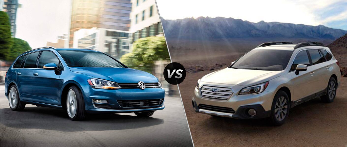 2015 Volkswagen Golf Sportwagen Vs 2015 Subaru Outback