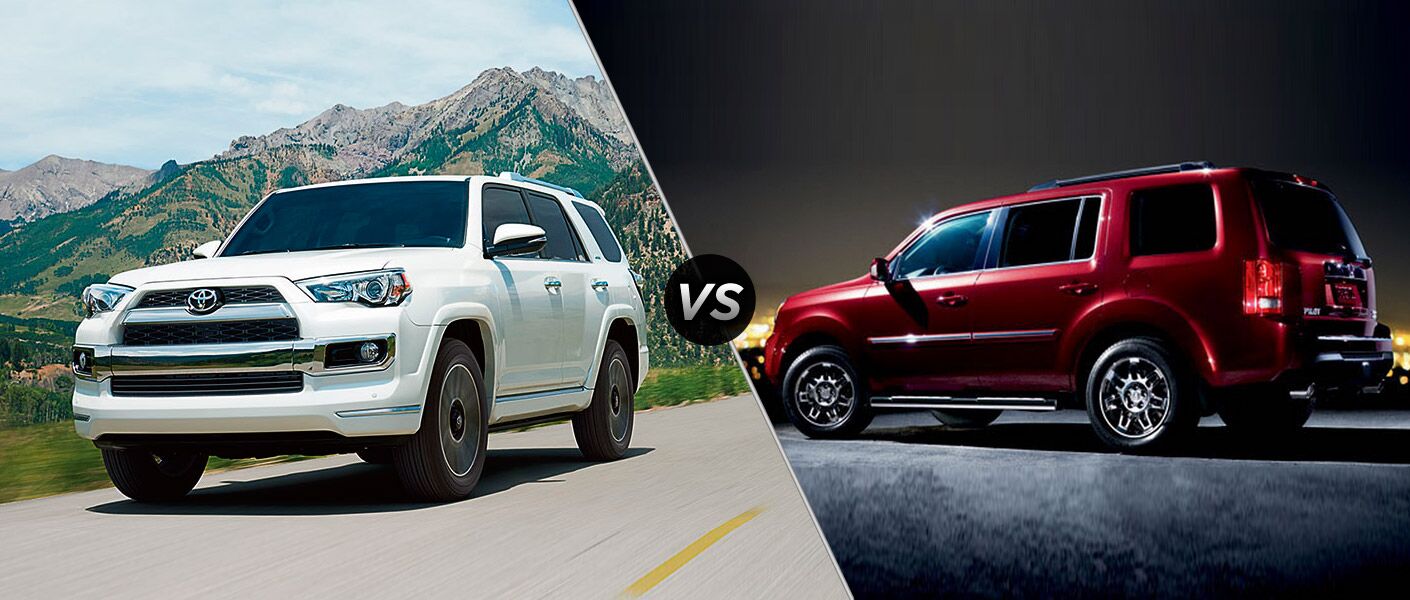 2015 Toyota 4Runner vs 2015 Honda Pilot