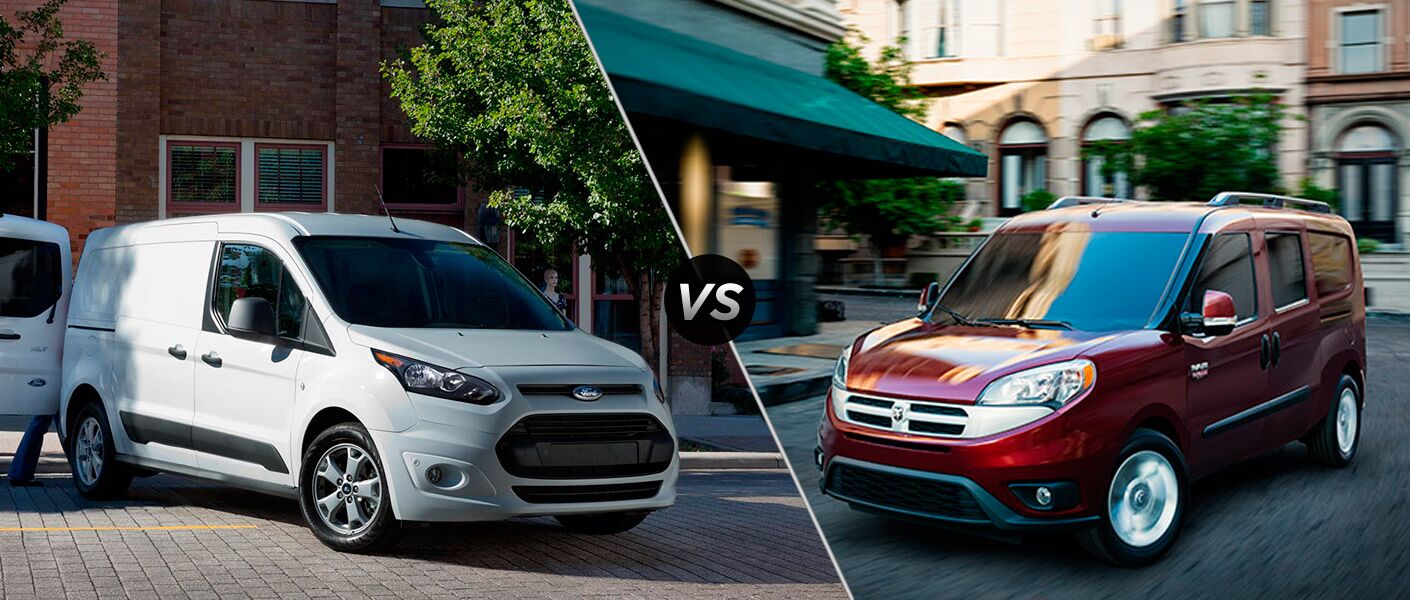 2015 Ford Transit Connect vs 2015 Ram ProMaster City