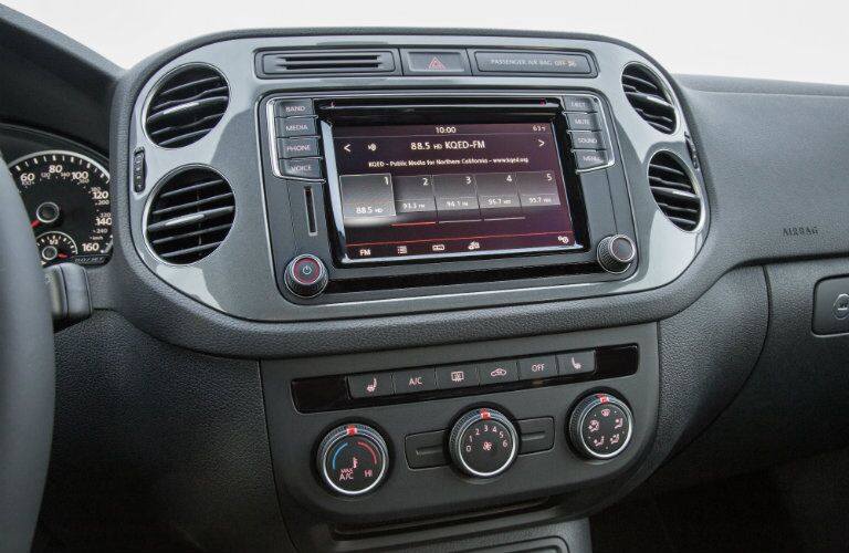 2016 vw tiguan MIB II infotainment system