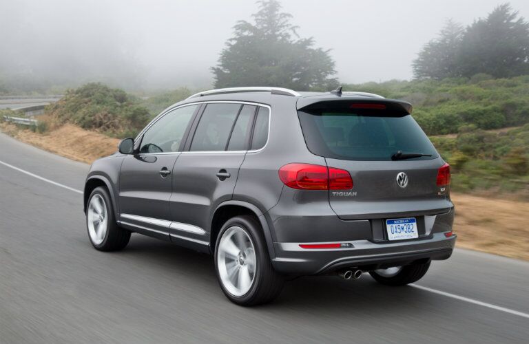 2016 vw tiguan exterior rear view