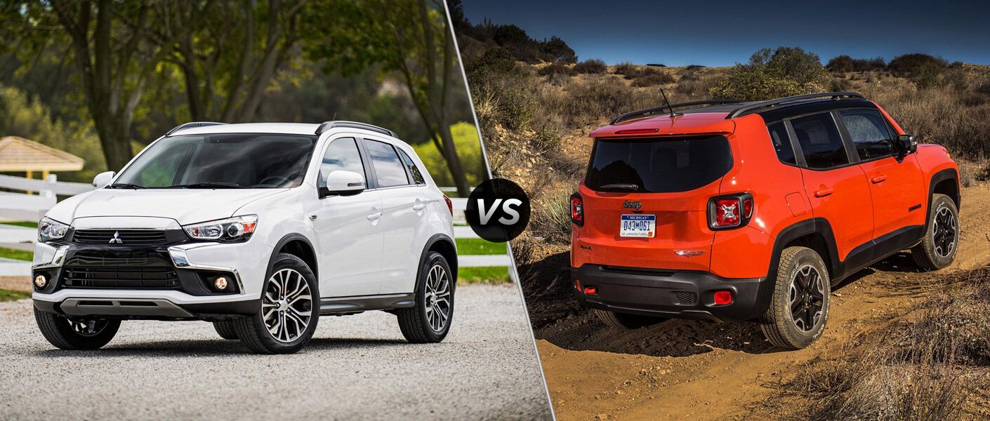2015 Mitsubishi Outlander Sport vs 2016 Jeep Renegade Don Herring 