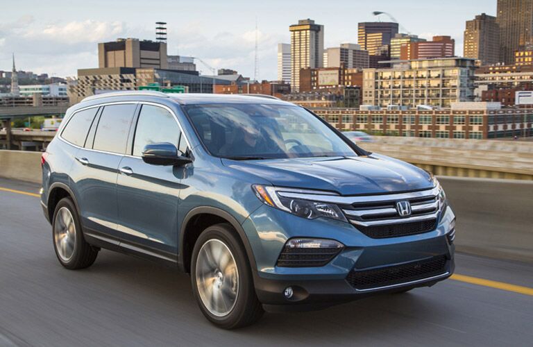 Blue 2016 Honda Pilot Exterior
