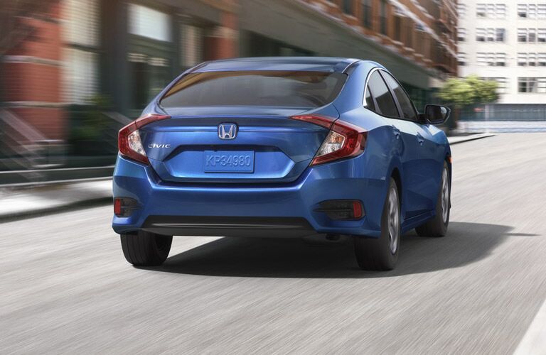 2016 Honda Civic rear design