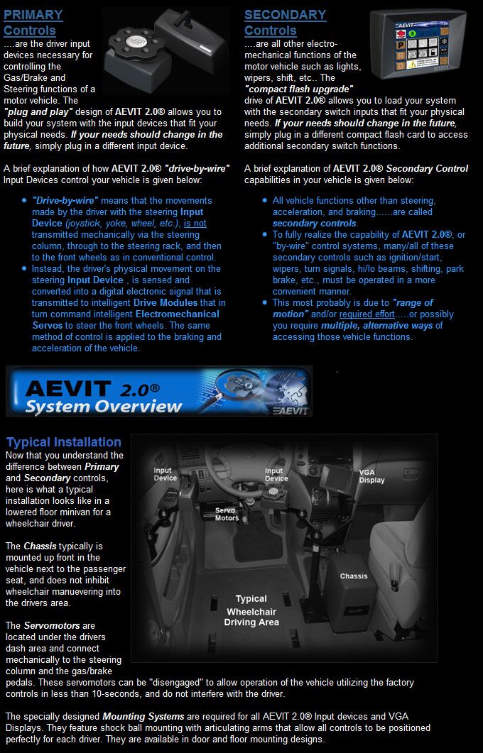 Electronic Mobility Vehicle Controls