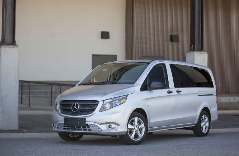 2016 Mercedes-Benz Metris Passenger Van Silver Exterior