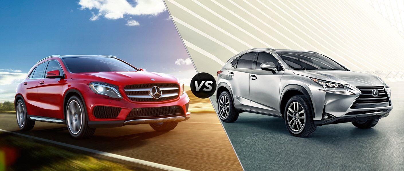 2015 Mercedes Benz Gla Vs 2015 Lexus Nx 200t