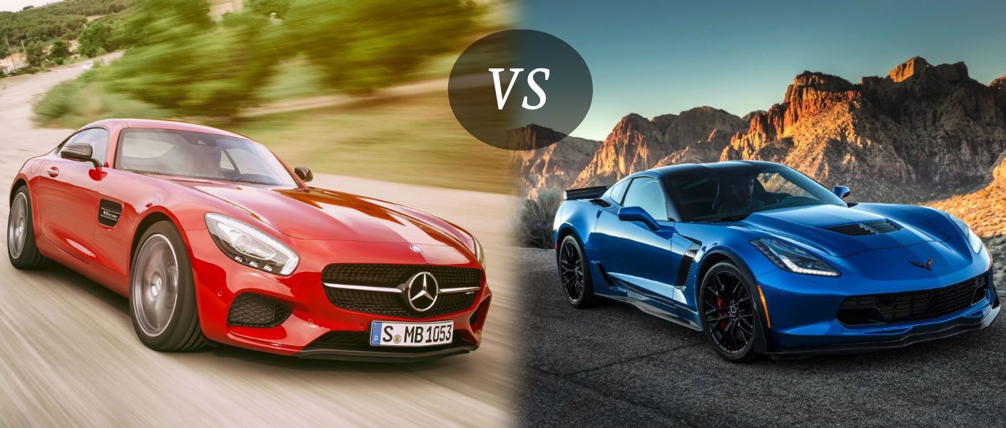 2016 MercedesAMG GT vs Chevy Corvette Z06