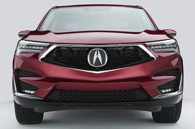2019 Acura RDX Front Grille & LED Headlights