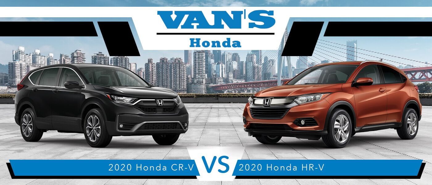 2020 Honda CR-V vs. HR-V in Green Bay, WI
