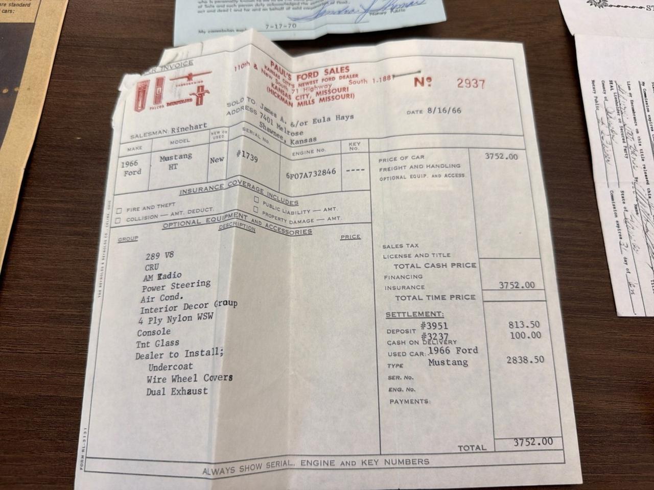1966 Ford Mustang Coupe, 289 V8, Automatic, COLD A/C, Dual Exhaust, 37k Miles Houston TX 1966 Ford Mustang Coupe, 289 V8, Automatic, COLD A/C, Dual Exhaust, 37k Miles Houston TX