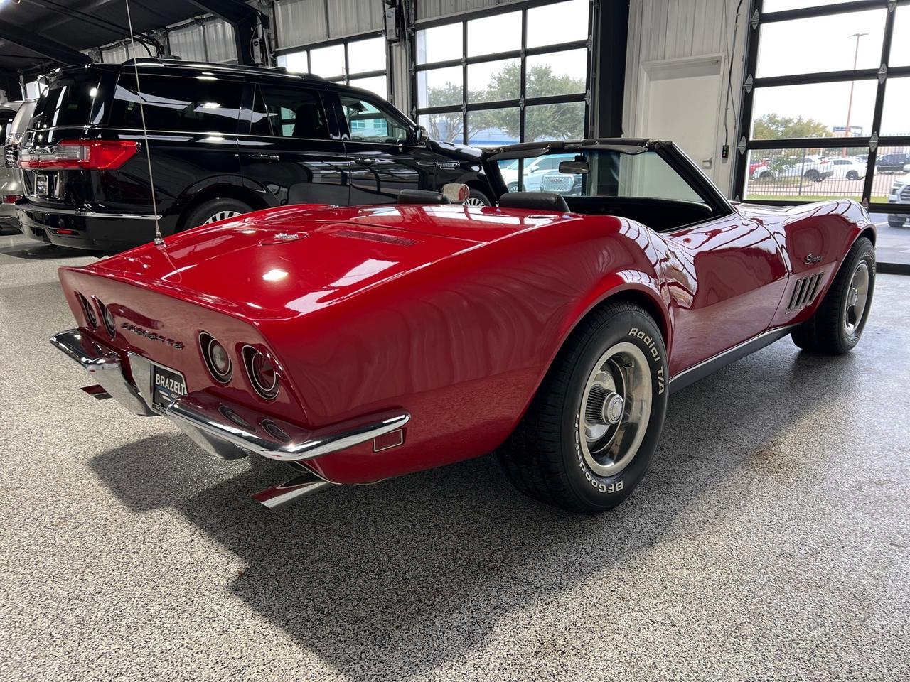1969 Chevrolet Corvette Convertible, 350 V8, 4-Speed, Dual Tops Houston TX 1969 Chevrolet Corvette Convertible, 350 V8, 4-Speed, Dual Tops Houston TX