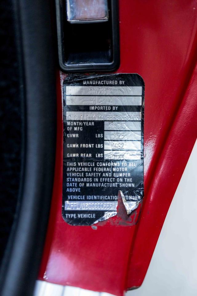 1985 Ferrari GTSi Quattrovalvolve Marietta GA 1985 Ferrari GTSi Quattrovalvolve Marietta GA