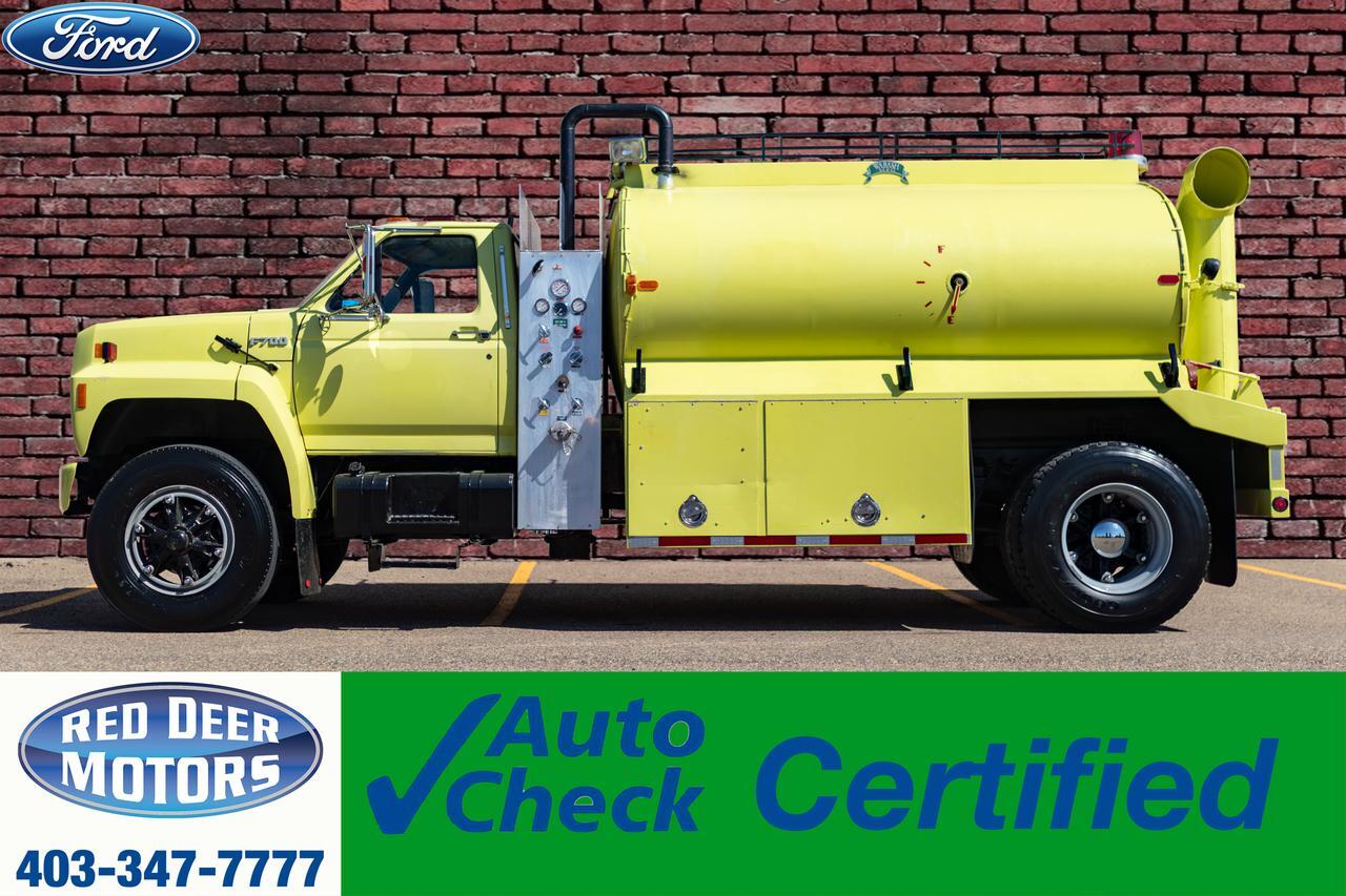 1993 Ford F-700 Daycab Water Tank Truck Manual Red Deer AB 1993 Ford F-700 Daycab Water Tank Truck Manual Red Deer AB