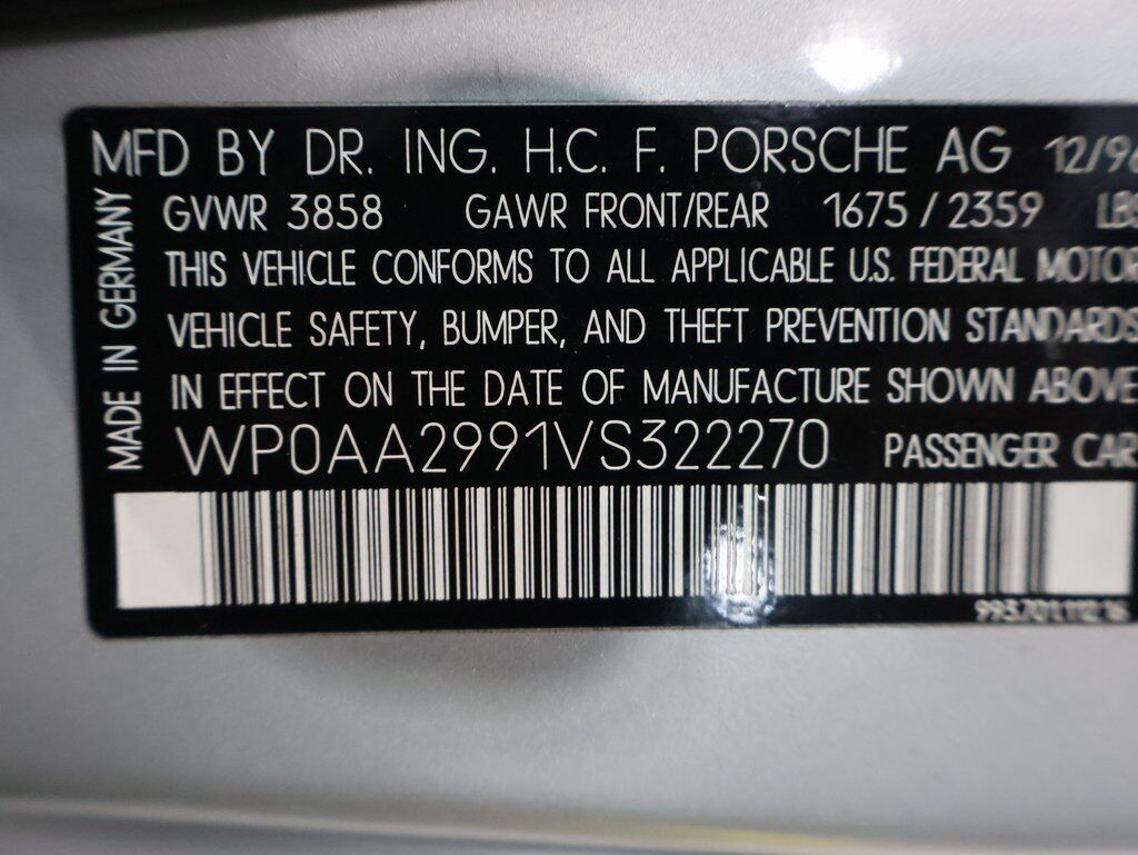 1997 Porsche 911 Carrera 4S San Clemente CA