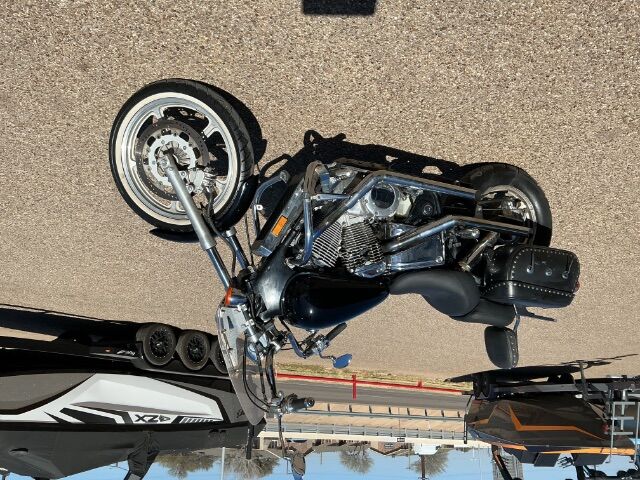 2001 HONDA SHADOW BLACK