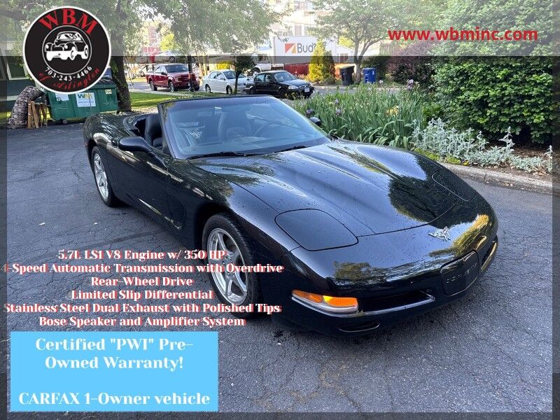 2003 Chevrolet Corvette Convertible 2003 Chevrolet Corvette Convertible