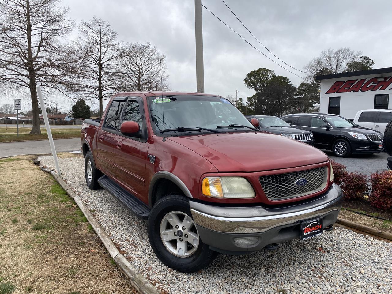 2003 FORD F-150 XLT SUPERCREW 4X4, WHOLESALE TO THE PUBLIC, TOW PACKAGE, A/C, CRUISE CONTROL, READY TO DO WORK! 2003 FORD F-150 XLT SUPERCREW 4X4, WHOLESALE TO THE PUBLIC, TOW PACKAGE, A/C, CRUISE CONTROL, READY TO DO WORK!