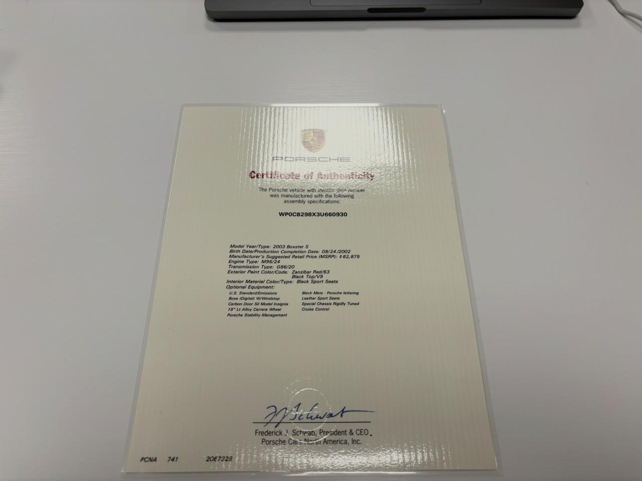 2003 Porsche Boxster S Marietta GA 2003 Porsche Boxster S Marietta GA