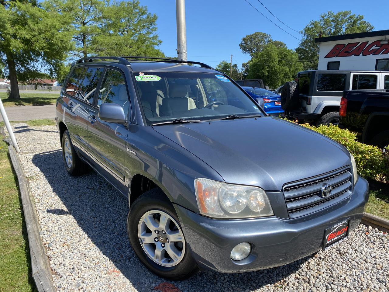 2003 TOYOTA HIGHLANDER LIMITED, WHOLSALE TO THE PUBLIC, LEATHER, SUNROOF, 1 OWNER, CLEAN CARFAX! 2003 TOYOTA HIGHLANDER LIMITED, WHOLSALE TO THE PUBLIC, LEATHER, SUNROOF, 1 OWNER, CLEAN CARFAX!