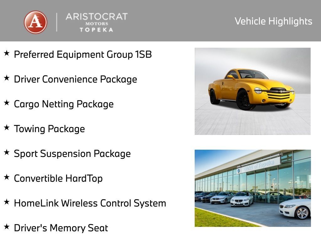 2004 Chevrolet SSR Base