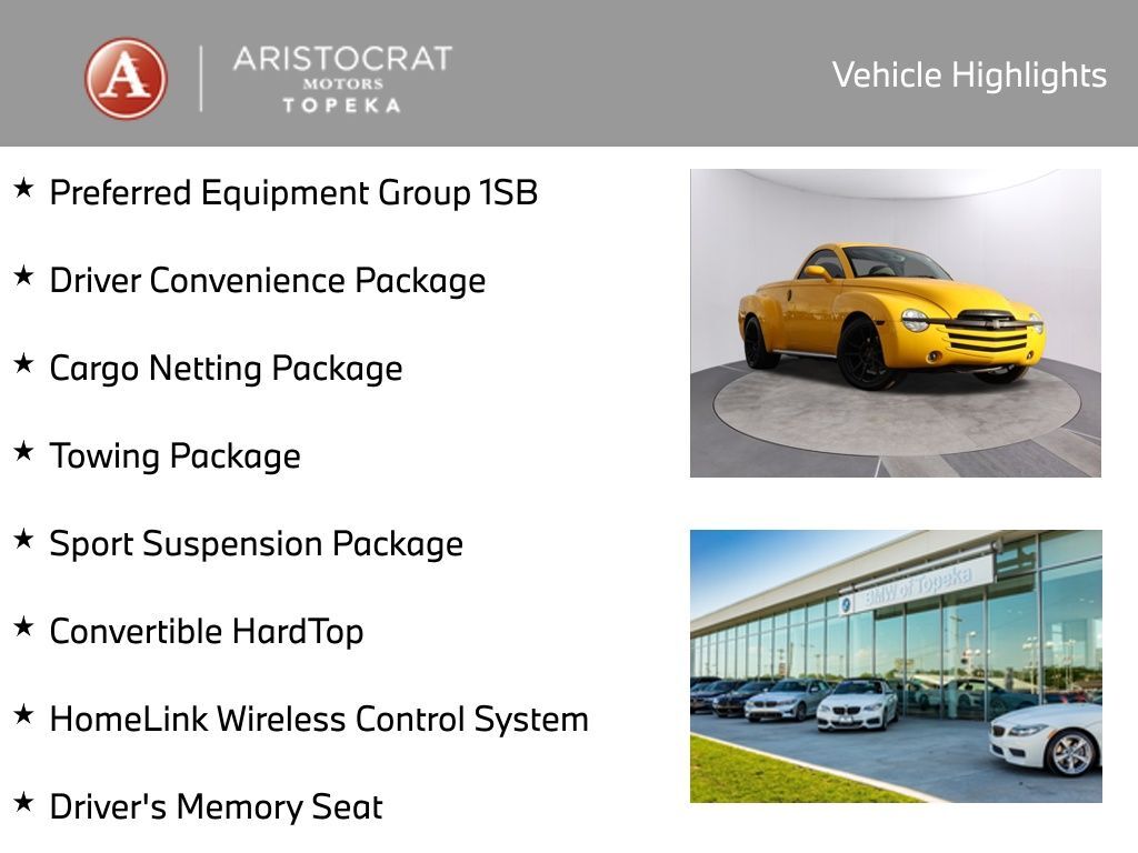 2004 Chevrolet SSR Base