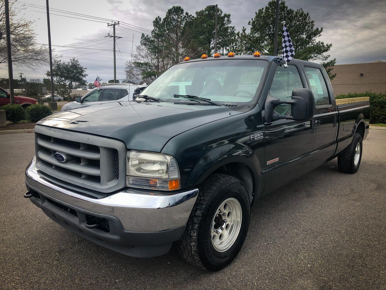 2004 FORD F250 XLT CREW CAB 6.0L POWERSTROKE TURBO DIESEL, TOW PACKAGE, BULLETPROOF AND READY TO WORK FOR YOU!!!!! 2004 FORD F250 XLT CREW CAB 6.0L POWERSTROKE TURBO DIESEL, TOW PACKAGE, BULLETPROOF AND READY TO WORK FOR YOU!!!!!