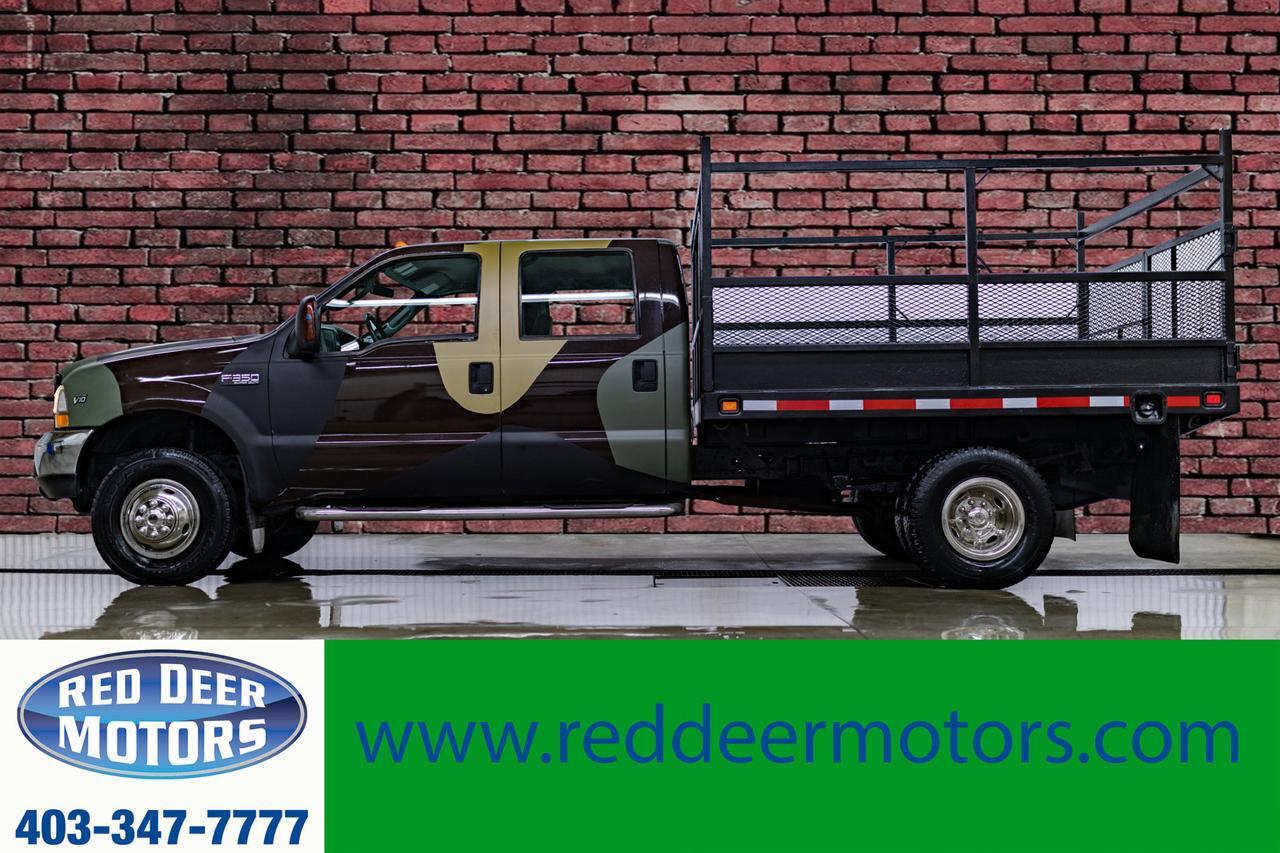 2004 Ford F-350 4x4 Crew Cab XLT Deck Dually Red Deer AB 2004 Ford F-350 4x4 Crew Cab XLT Deck Dually Red Deer AB