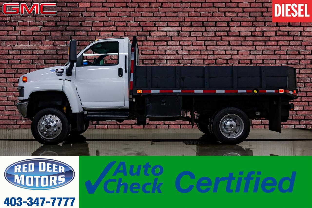 2005 GMC TC5500 4x4 Reg Cab Deck Diesel Red Deer AB 2005 GMC TC5500 4x4 Reg Cab Deck Diesel Red Deer AB