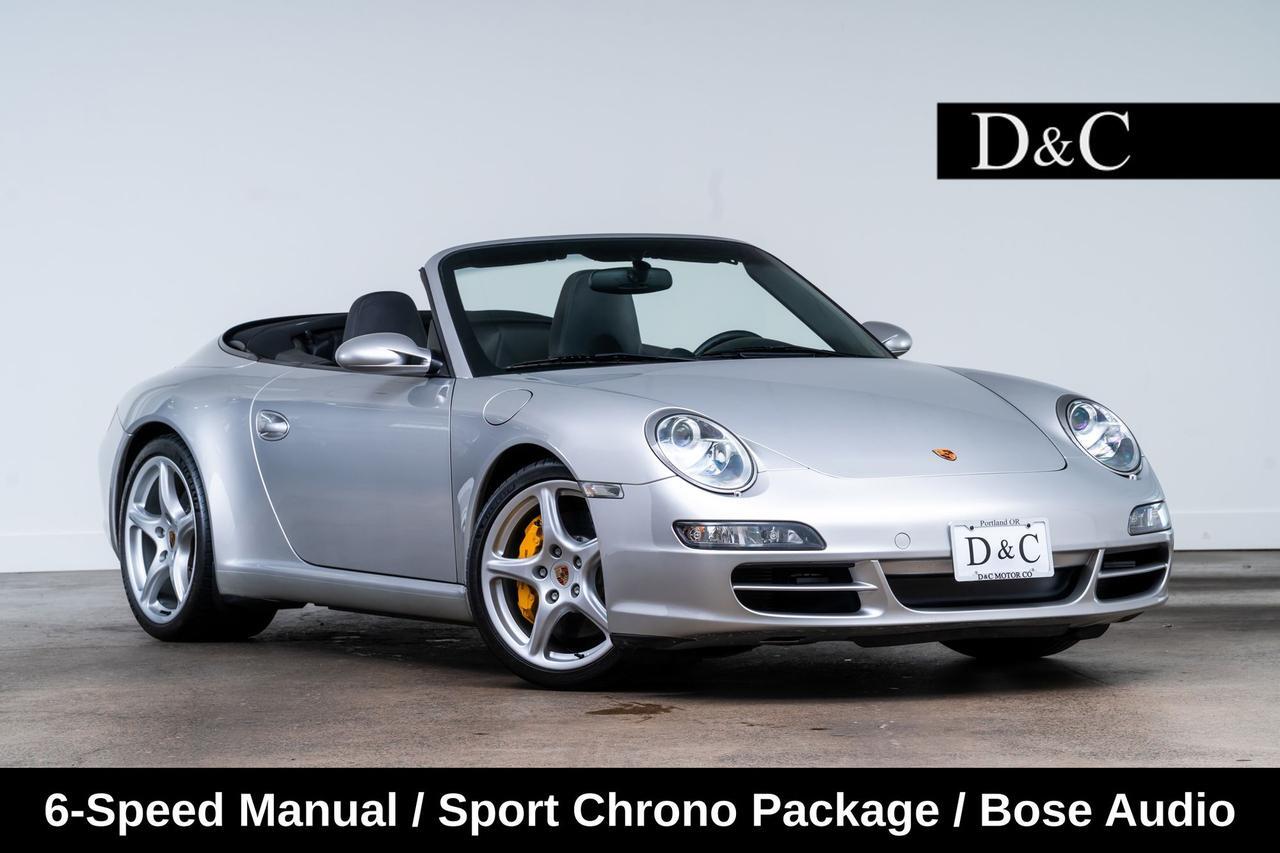 2005 Porsche 911 Carrera S 6-Speed Manual Sport Chrono Package Bose Audio Portland OR 2005 Porsche 911 Carrera S 6-Speed Manual Sport Chrono Package Bose Audio Portland OR