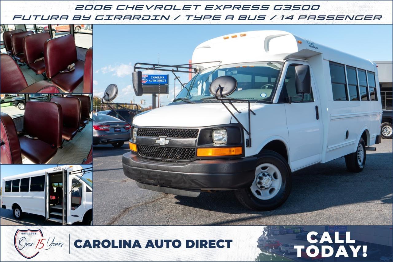 2006 Chevrolet Express G3500 / Futura By Girardin / Type A Bus / 4.8L V8! 2006 Chevrolet Express G3500 / Futura By Girardin / Type A Bus / 4.8L V8!