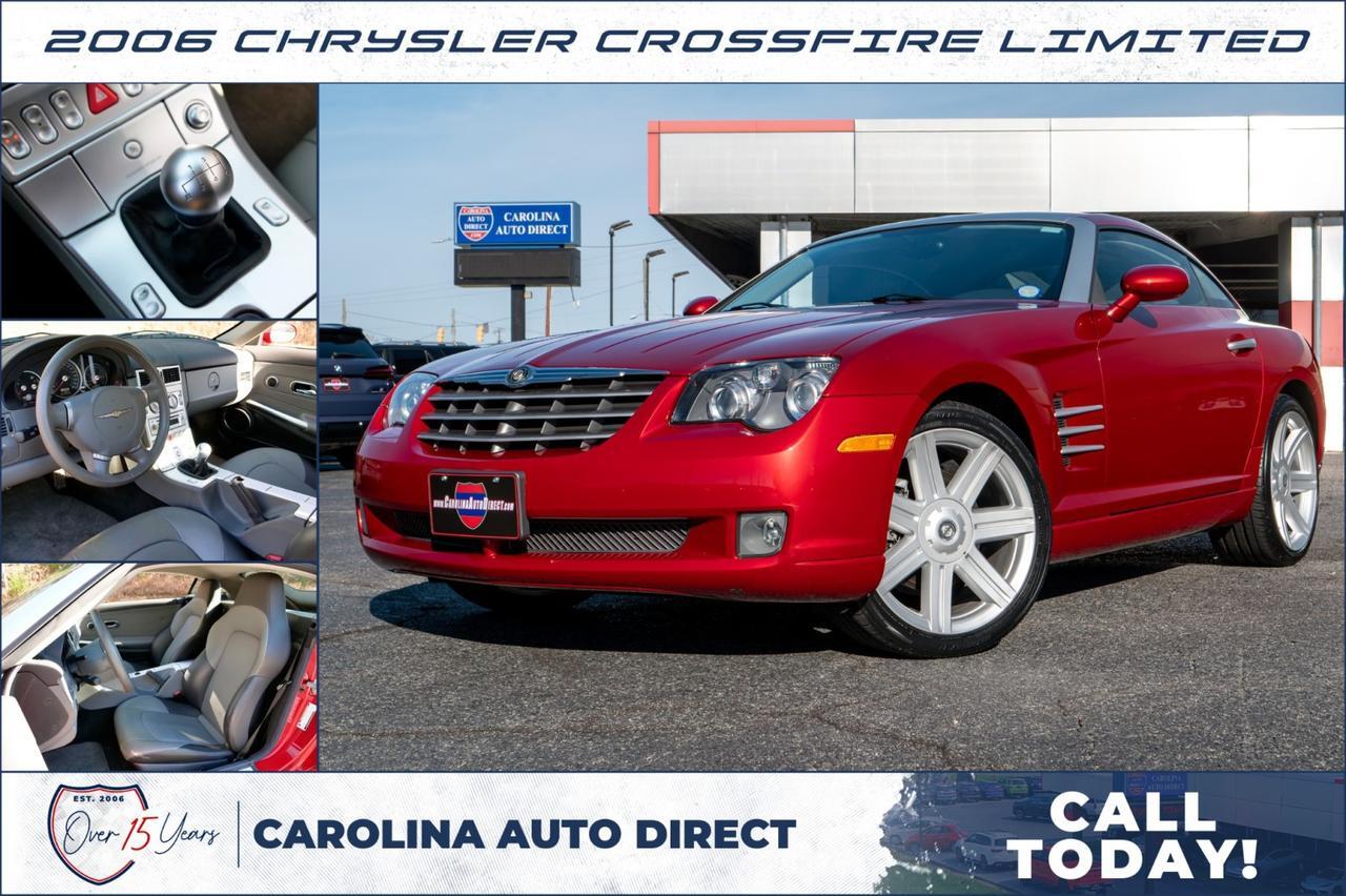 2006 Chrysler Crossfire Limited / Manual / Two Tone Interior / Heated Seats! 2006 Chrysler Crossfire Limited / Manual / Two Tone Interior / Heated Seats!