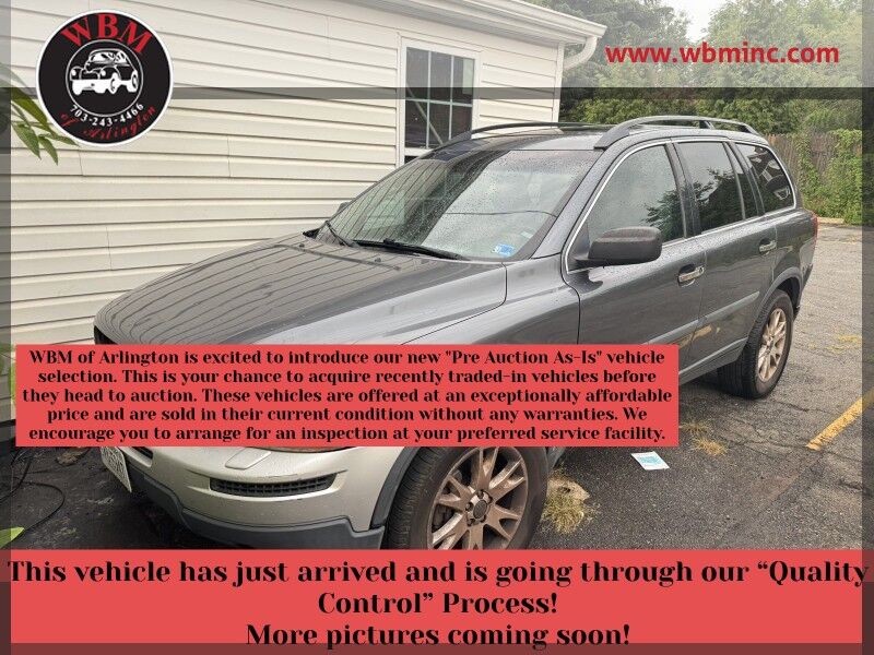 2006 Volvo XC90 2.5T AWD w/ Sunroof/3rd Row Seats 2006 Volvo XC90 2.5T AWD w/ Sunroof/3rd Row Seats