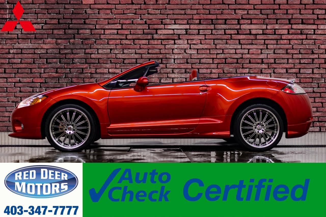 2007 Mitsubishi Eclipse Spyder GT Leather Red Deer AB 2007 Mitsubishi Eclipse Spyder GT Leather Red Deer AB