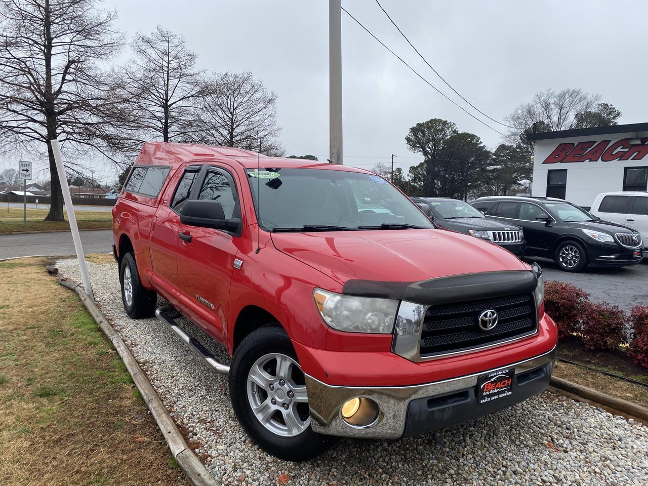 2007 TOYOTA TUNDRA SR5 DOUBLE CAB 4X4, AUX/USB PORT, RUNNING BOARDS, TOW PKG, COLD A/C, WELL TESTED RUNS GREAT!!! 2007 TOYOTA TUNDRA SR5 DOUBLE CAB 4X4, AUX/USB PORT, RUNNING BOARDS, TOW PKG, COLD A/C, WELL TESTED RUNS GREAT!!!