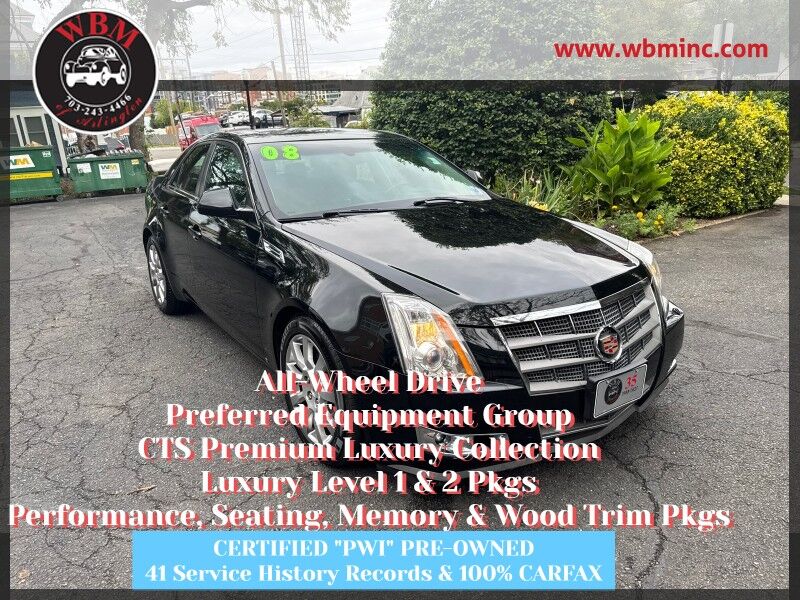 2008 Cadillac CTS AWD w/1SB 2008 Cadillac CTS AWD w/1SB