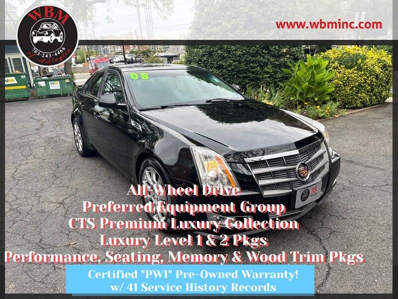 2008 Cadillac CTS Premium Luxury AWD w/ CTS Premium Luxury Collection 2008 Cadillac CTS Premium Luxury AWD w/ CTS Premium Luxury Collection