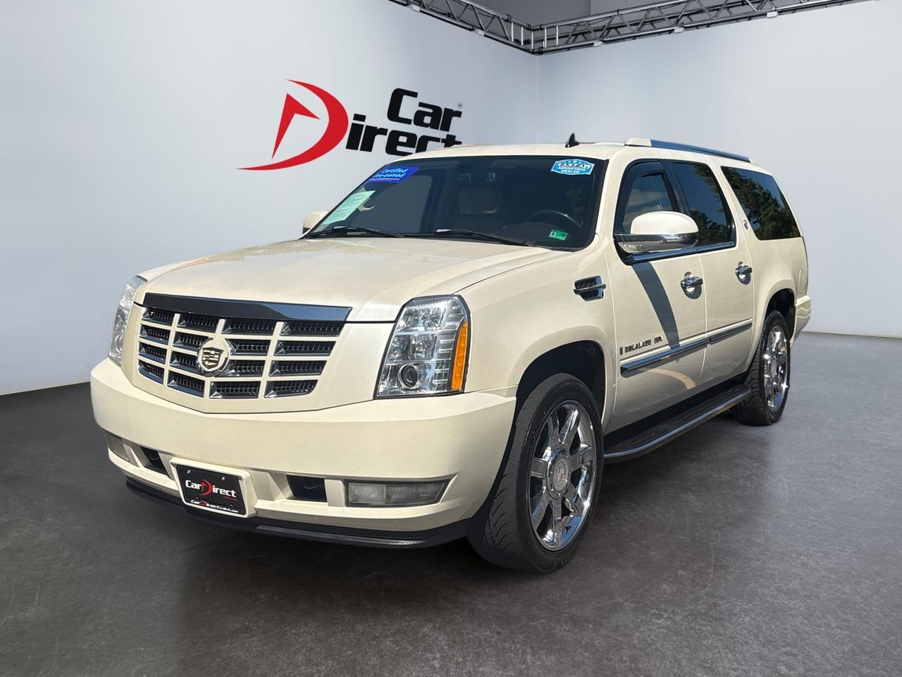 2008 Cadillac Escalade ESV RUNNING BOARDS, SUNROOF, REAR DVD ENTERTAINMENT, POWER 3RD ROW SEATING, APPLE CARPLAY/ANROID AUTO, GOOGLE APPS, HEATED & VENTILATED SEATS, LANE KEEP ASSIST, BLIND APOT ALERT, POWER LIFTGATE, HEATED REAR SEATS, LOW MILES, CLEAN CARFAX, STAY LUXURIOUS Virginia Beach VA 2008 Cadillac Escalade ESV RUNNING BOARDS, SUNROOF, REAR DVD ENTERTAINMENT, POWER 3RD ROW SEATING, APPLE CARPLAY/ANROID AUTO, GOOGLE APPS, HEATED & VENTILATED SEATS, LANE KEEP ASSIST, BLIND APOT ALERT, POWER LIFTGATE, HEATED REAR SEATS, LOW MILES, CLEAN CARFAX, STAY LUXURIOUS Virginia Beach VA