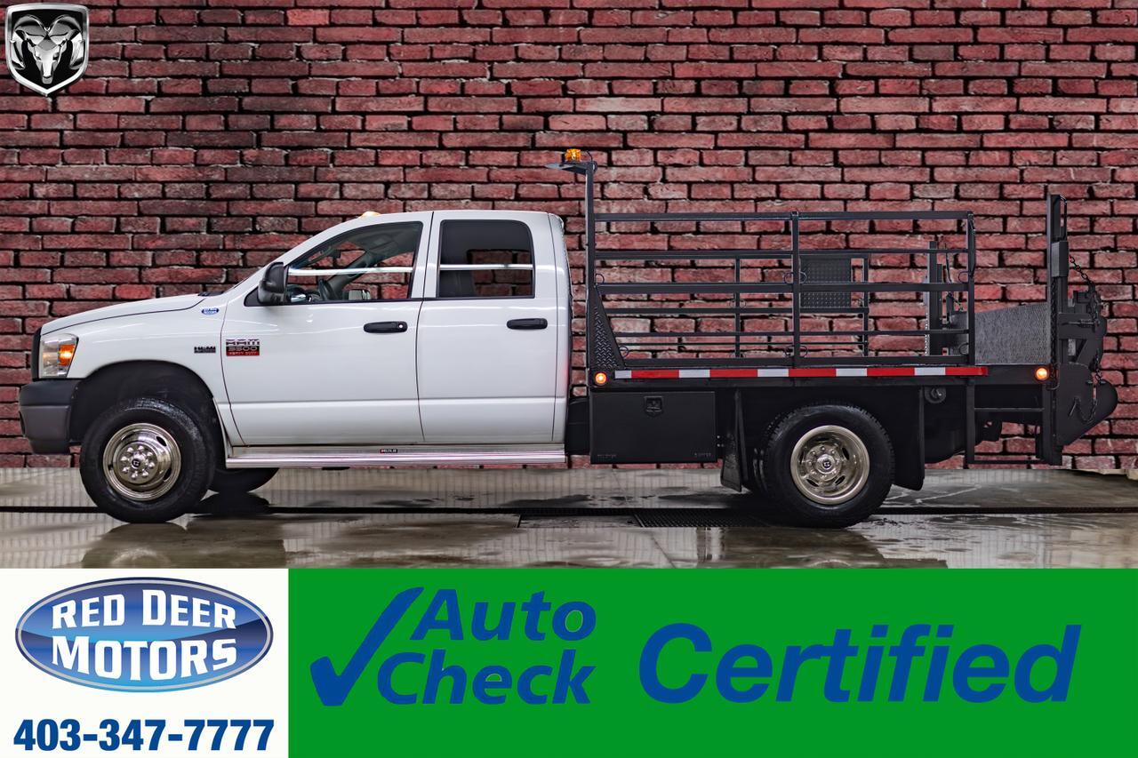 2008 Dodge Ram 3500 4x2 Crew Cab ST Dually Deck Power Liftgate Red Deer AB 2008 Dodge Ram 3500 4x2 Crew Cab ST Dually Deck Power Liftgate Red Deer AB