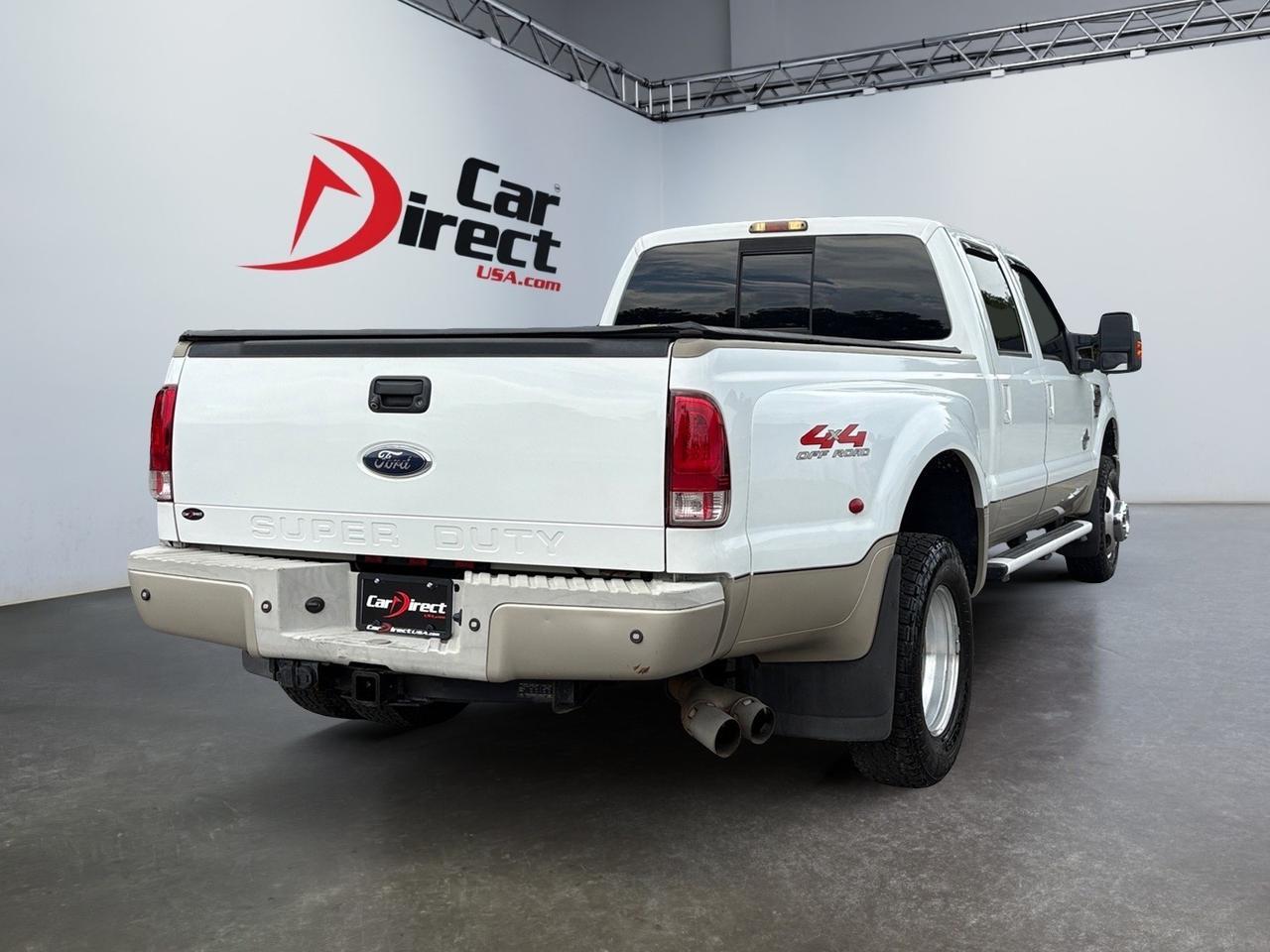 2008 Ford Super Duty F-350 DRW King Ranch, DUALLY, RUNNING BOARDS, TOW PACKAGE, LONG BED, BACKUP CAMERA WITH PARKING SENSORS, SUNROOF, POWER EXTENDING MIRRORS, HEATED SEATS, NAVIGATION, TINTED WINDOWS, LOW MILES, CLEAN CARFAX, BECOME A KING ON THE ROAD! Virginia Beach VA 2008 Ford Super Duty F-350 DRW King Ranch, DUALLY, RUNNING BOARDS, TOW PACKAGE, LONG BED, BACKUP CAMERA WITH PARKING SENSORS, SUNROOF, POWER EXTENDING MIRRORS, HEATED SEATS, NAVIGATION, TINTED WINDOWS, LOW MILES, CLEAN CARFAX, BECOME A KING ON THE ROAD! Virginia Beach VA