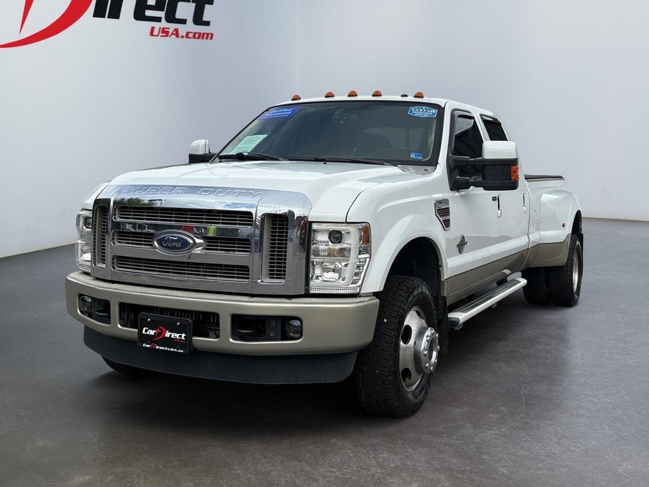2008 Ford Super Duty F-350 DRW King Ranch, DUALLY, RUNNING BOARDS, TOW PACKAGE, LONG BED, BACKUP CAMERA WITH PARKING SENSORS, SUNROOF, POWER EXTENDING MIRRORS, HEATED SEATS, NAVIGATION, TINTED WINDOWS, LOW MILES, CLEAN CARFAX, BECOME A KING ON THE ROAD! Virginia Beach VA 2008 Ford Super Duty F-350 DRW King Ranch, DUALLY, RUNNING BOARDS, TOW PACKAGE, LONG BED, BACKUP CAMERA WITH PARKING SENSORS, SUNROOF, POWER EXTENDING MIRRORS, HEATED SEATS, NAVIGATION, TINTED WINDOWS, LOW MILES, CLEAN CARFAX, BECOME A KING ON THE ROAD! Virginia Beach VA