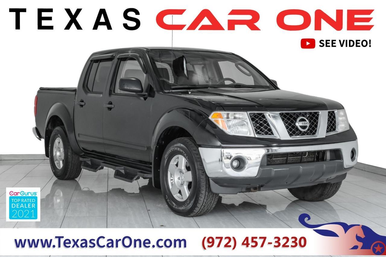 2008 Nissan Frontier SE CREW CAB 4WD AUTOMATIC TOWING HITCH BED COVER CRUISE CONTROL ALLOY WHEELS Carrollton TX 2008 Nissan Frontier SE CREW CAB 4WD AUTOMATIC TOWING HITCH BED COVER CRUISE CONTROL ALLOY WHEELS Carrollton TX