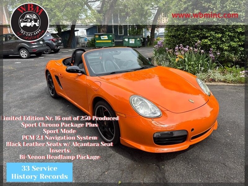 2008 Porsche Boxster S Limited Edition Roadster