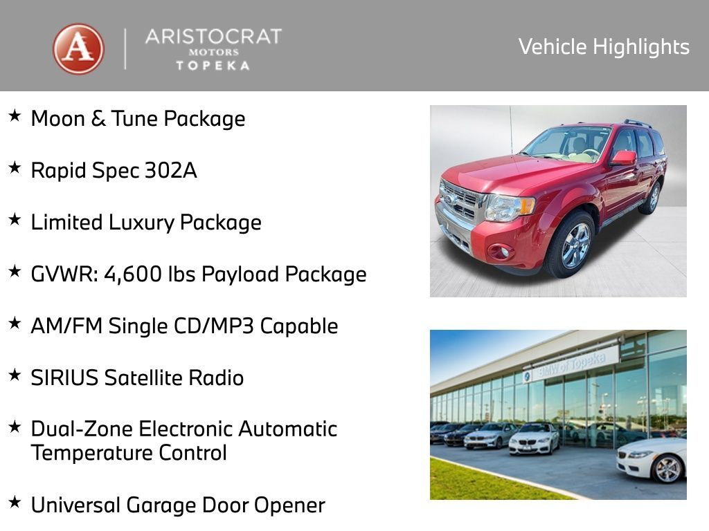 2010 Ford Escape Limited