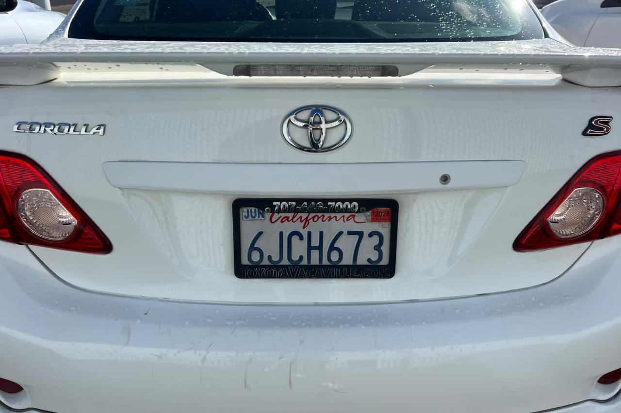 2010 Toyota Corolla S Roseville CA