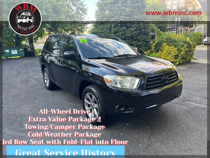 2010 Toyota Highlander V6 4WD w/ Extra Value Package 2010 Toyota Highlander V6 4WD w/ Extra Value Package